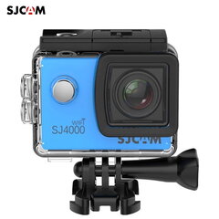 SJCam SJ4000 Wi-Fi Vedenpitävä 30 metrin toimintakamera 12MP 170° Kulma 1080p HD 2,0" LCD-näyttö Sininen hinta ja tiedot | Action-kamerat | hobbyhall.fi
