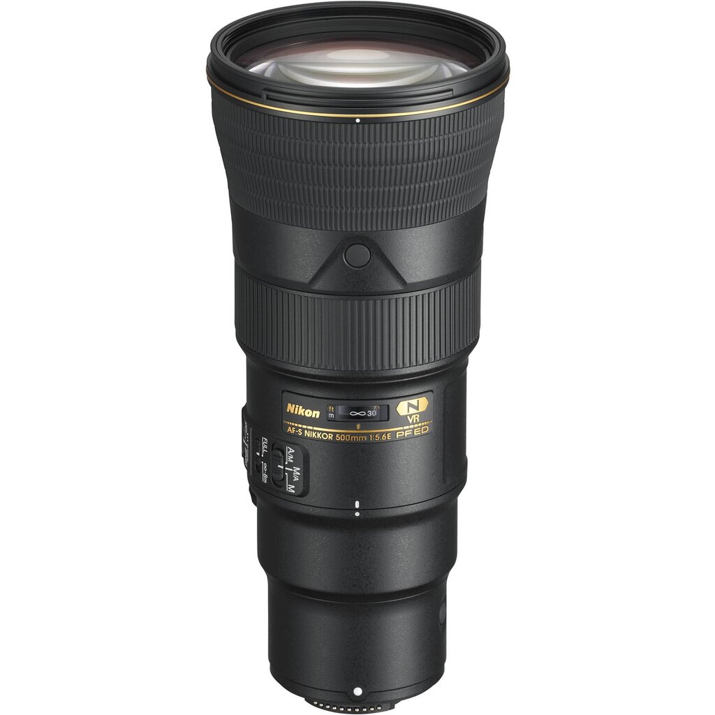 Nikon AF-S NIKKOR 500mm f/5.6E PF ED VR (AF-S NIKKOR 500mm f/5.6E PF ED VR) hinta ja tiedot | Objektiivit | hobbyhall.fi