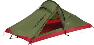 High Peak teltta Siskin, peston sekä punaisen värinen hinta ja tiedot | Teltat | hobbyhall.fi