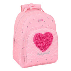 Koulureppu Safta Love Yourself Pink (32 x 42 x 15 cm) hinta ja tiedot | Koulureput ja -laukut | hobbyhall.fi