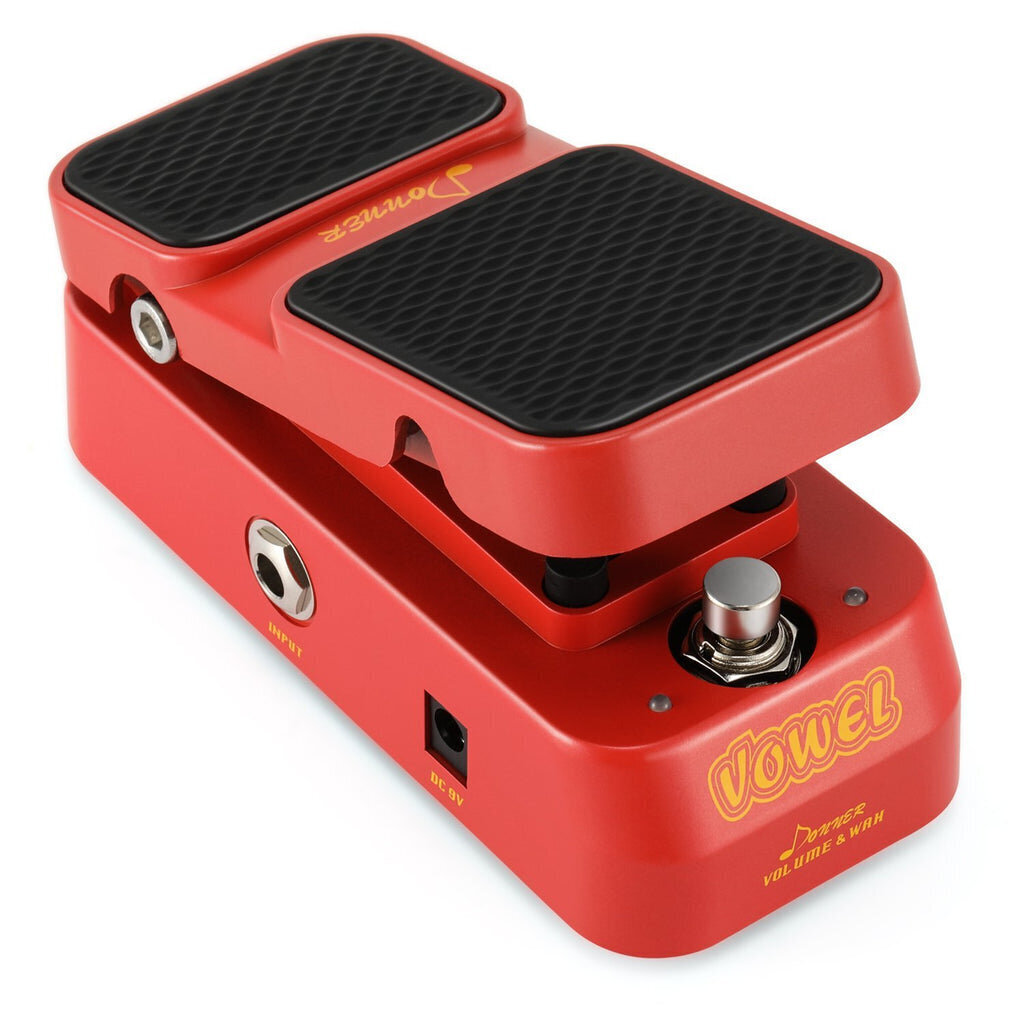 Donner 2-in-1 Vowel Mini Active Wah Volume Guitar Effects -pedaali hinta ja tiedot | Soittimien lisätarvikkeet | hobbyhall.fi