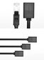 Ugreen NW112 Cat 6 verkkokaapelin jatko, FTP, RJ45, 5 m, musta. hinta ja tiedot | Kaapelit ja adapterit | hobbyhall.fi