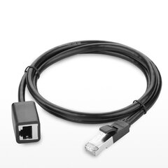 Ugreen NW112 Cat 6 verkkokaapelin jatko, FTP, RJ45, 5 m, musta. hinta ja tiedot | Ugreen Televisiot ja lisätarvikkeet | hobbyhall.fi