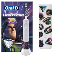 Sähköhammasharja Oral-B D100 Kids Lightyear hinta ja tiedot | Sähköhammasharjat | hobbyhall.fi