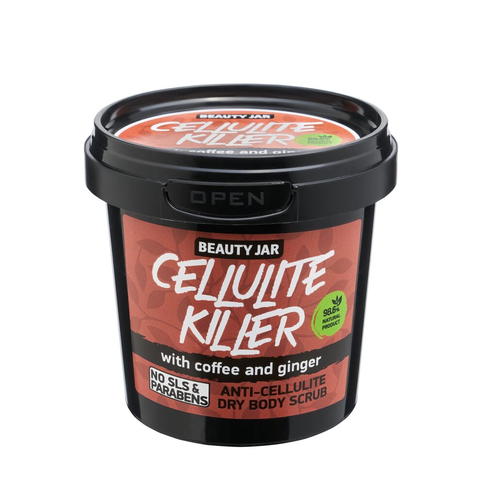 Beauty Jar Cellulite Killer -vartalokuorinta, 150 g hinta ja tiedot | Vartalokuorinnat | hobbyhall.fi