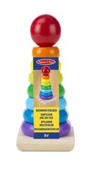 Puinen lajittelupeli Melissa & Doug Rainbow Stacker hinta ja tiedot | Melissa & Doug Lapset | hobbyhall.fi