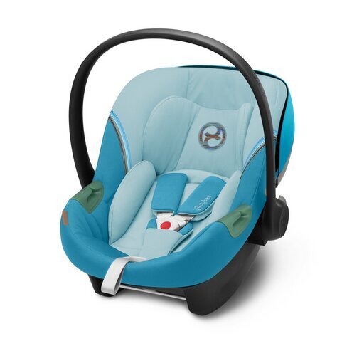 Cybex turvaistuin Aaton S2 I-Size, 0-13 kg, beach blue/turqouise hinta ja tiedot | Turvaistuimet | hobbyhall.fi