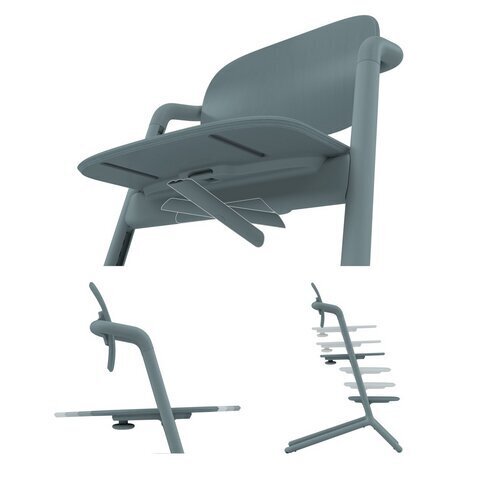 Cybex monitoimisyöttötuoli Lemo 3in1 Set, stone blue hinta ja tiedot | Syöttötuolit | hobbyhall.fi