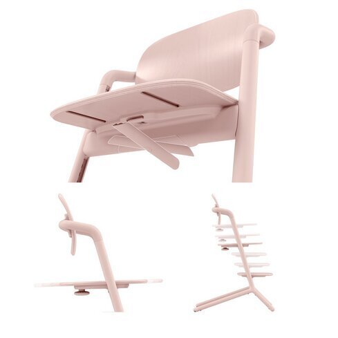 Cybex monitoimisyöttötuoli Lemo 3in1 Set, pearl pink hinta ja tiedot | Syöttötuolit | hobbyhall.fi