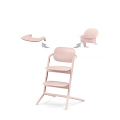 Cybex monitoimisyöttötuoli Lemo 3in1 Set, pearl pink hinta ja tiedot | Syöttötuolit | hobbyhall.fi