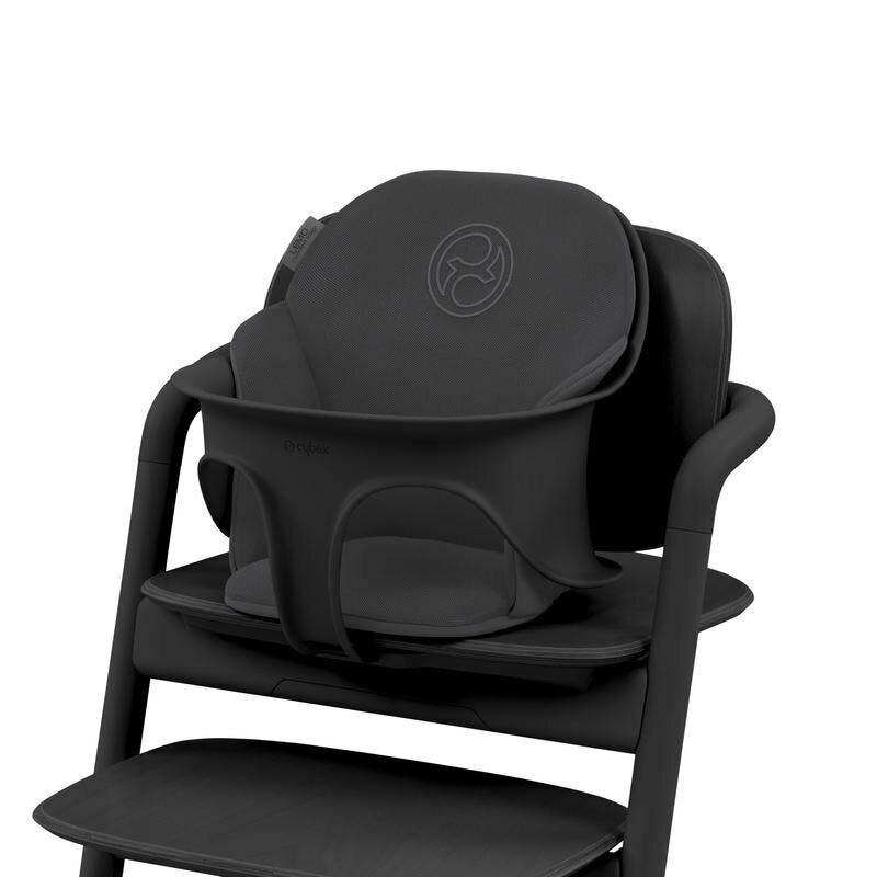 Cybex syöttötuolin päälliset Lemo Comfort Inlay, stunning black hinta ja tiedot | Syöttötuolit | hobbyhall.fi