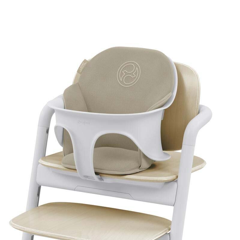 Cybex syöttötuolin päälliset Lemo Comfort Inlay, sand white hinta ja tiedot | Syöttötuolit | hobbyhall.fi