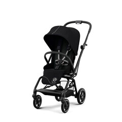 Cybex urheilurattaat Eezy S Twist+ 2, moon black hinta ja tiedot | Vaunut ja rattaat | hobbyhall.fi