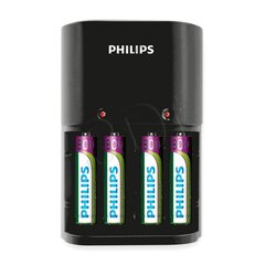 Philips SCB1450NB/12, 4XAAA 800mAh hinta ja tiedot | Paristolaturit | hobbyhall.fi