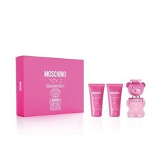 Setti Moschino Toy 2 Bubble Gum: EDT naisille 50 ml + vartalovoide 50 ml + suihkugeeli 50 ml hinta ja tiedot | Moschino Hajuvedet ja kosmetiikka | hobbyhall.fi