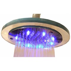 Suihkupää 34615 LED-valaistuksella 35cm hana (pidike) hinta ja tiedot | Suihkupäät ja tarvikkeet | hobbyhall.fi