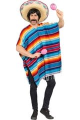 Meksikolainen poncho hinta ja tiedot | Naamiaisasut | hobbyhall.fi