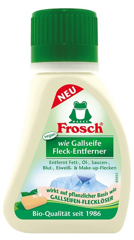 Tahranpoistoaine FROSCH "VEGAN", 75 ml hinta ja tiedot | Pyykinpesuaineet | hobbyhall.fi