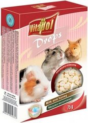 Herkut jyrsijöille jogurtin kanssa Vitapol, 75 g hinta ja tiedot | Vitapol Lemmikit | hobbyhall.fi