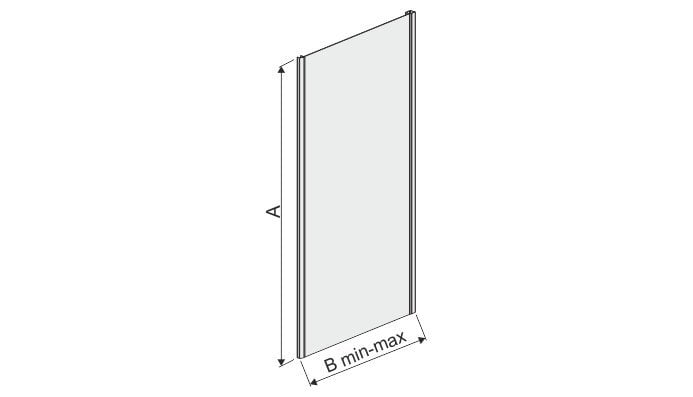 Kylpyseinä Sanplast TX TX5b-W/80s 120s, profiili bahama vaaleanruskea, koristeltu lasi cora hinta ja tiedot | Kylpyhuonetarvikkeet | hobbyhall.fi