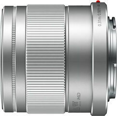 Panasonic LUMIX G 42.5mm / F1.7 ASPH. / POWER O.I.S. kamera. (H-HS043E-S) Silver hinta ja tiedot | Panasonic Puhelimet, älylaitteet ja kamerat | hobbyhall.fi