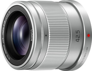 Panasonic LUMIX G 42.5mm / F1.7 ASPH. / POWER O.I.S. kamera. (H-HS043E-S) Silver hinta ja tiedot | Objektiivit | hobbyhall.fi