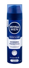 Kosteuttava partavaahto Nivea Men Protect & Care 200 ml hinta ja tiedot | Nivea Hygieniatuotteet | hobbyhall.fi