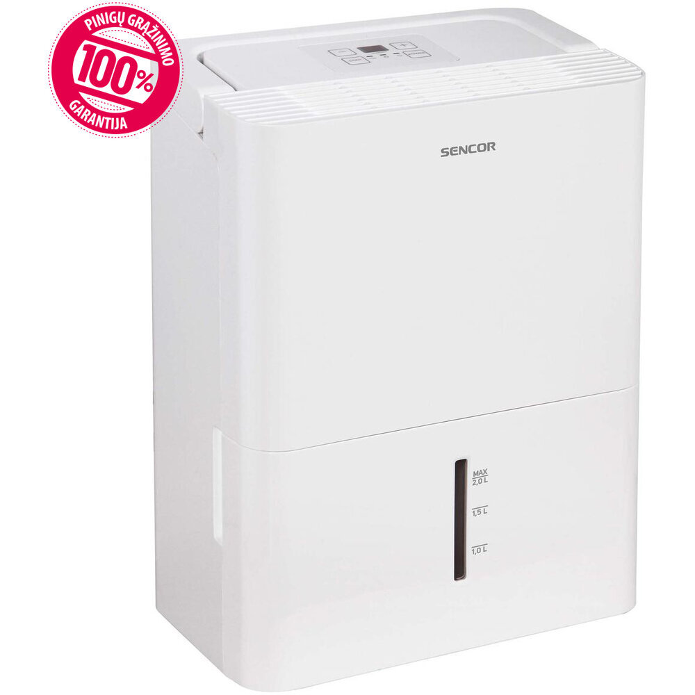 Ilmankuivain SENCOR SDH 1020WH, 340W, 10L/24h, ILMASUODATIN hinta ja tiedot | Ilmankuivaimet | hobbyhall.fi