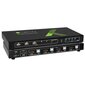 KVM-kytkin Techly HDMI/USB 4x1 4K * 60 Hz äänen kanssa hinta ja tiedot | Verkkokytkimet | hobbyhall.fi