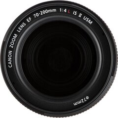 Canon EF 70-200mm f/4L IS II USM hinta ja tiedot | Objektiivit | hobbyhall.fi
