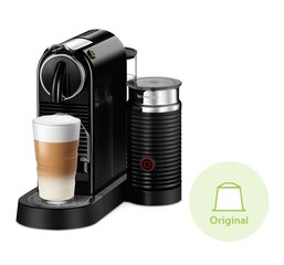 Nespresso Citiz & Milk, musta hinta ja tiedot | Kahvinkeittimet ja kahvikoneet | hobbyhall.fi