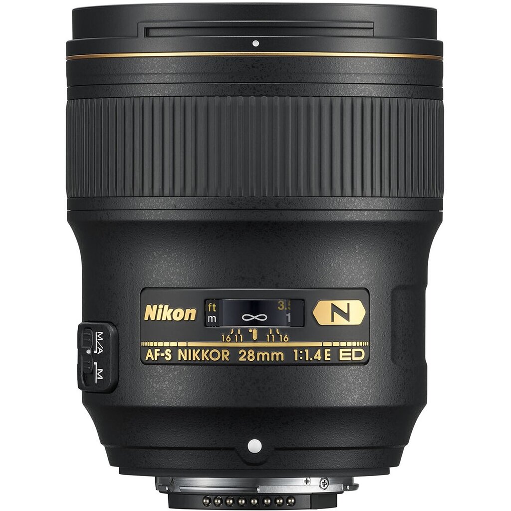 Nikon AF-S NIKKOR 28mm f/1.4E ED hinta ja tiedot | Objektiivit | hobbyhall.fi