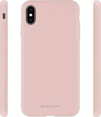 Mercury Silicone Case -suojakuori Apple iPhone 7 / 8 Pro -puhelimelle, vaaleanpunainen beige hinta ja tiedot | Puhelimen kuoret ja kotelot | hobbyhall.fi