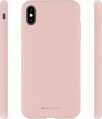 Mercury Silicone Case -suojakuori Apple iPhone 7 / 8 Pro -puhelimelle, vaaleanpunainen beige hinta ja tiedot | Puhelimen kuoret ja kotelot | hobbyhall.fi
