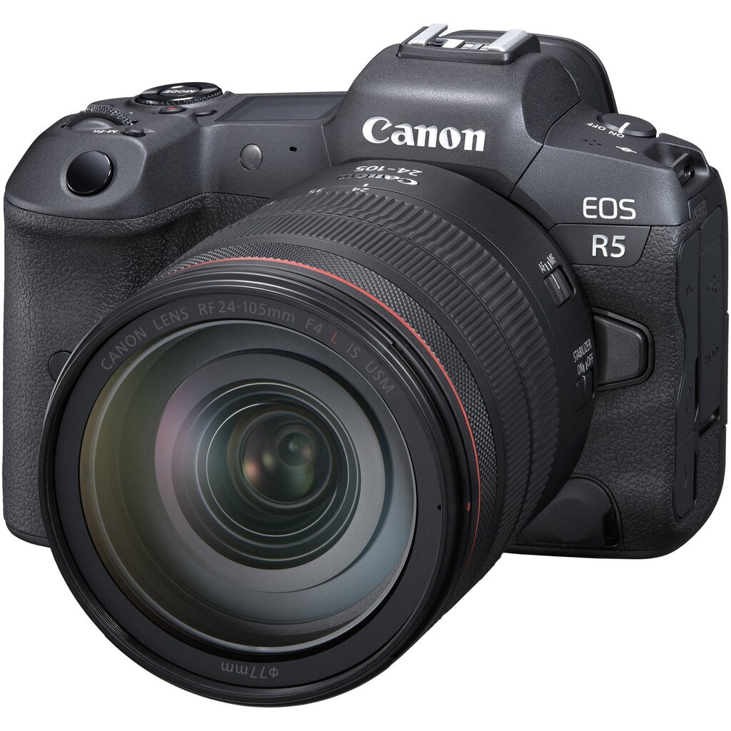 Canon EOS R5 + RF 24-105mm f/4L IS USM hinta ja tiedot | Kamerat | hobbyhall.fi