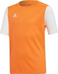 Adidas ESTRO 19 JSY, oranssin värinen jalkapalloilu paita, 152 cm hinta ja tiedot | Jalkapallovaatteet ja -varusteet | hobbyhall.fi