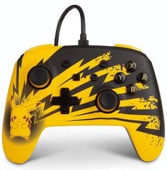 Langallinen konsoli PowerA Pokemon Lightning Pikachu Nintendo Switchille hinta ja tiedot | Ohjaimet ja lisätarvikkeet | hobbyhall.fi