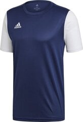 Adidas ESTRO 19 JSY, sinisen värinen jalkapalloilupaita, 128 cm hinta ja tiedot | Jalkapallovaatteet ja -varusteet | hobbyhall.fi