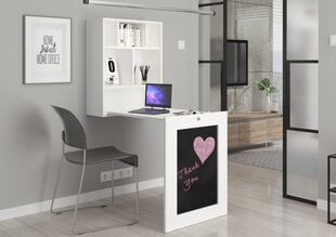 Muunneltava pöytä-hylly Tilt, ruskea hinta ja tiedot | Tietokonepöydät ja työpöydät | hobbyhall.fi