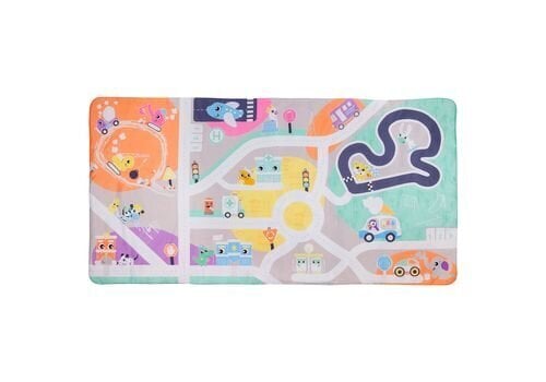 Kaksipuolinen leikkimatto Playgro City to Country, 80x158 cm hinta ja tiedot | Leikkimatot | hobbyhall.fi