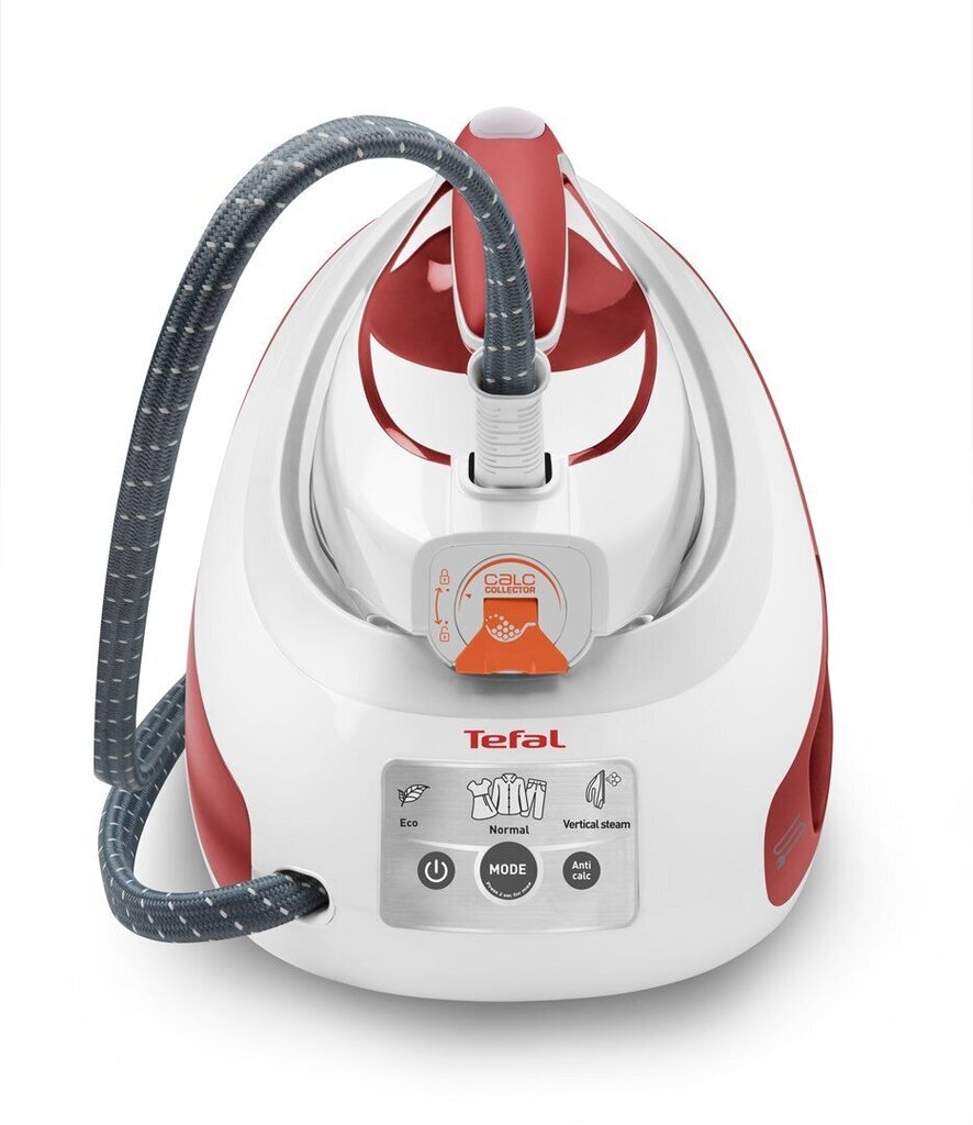 Höyrysilitysasema Tefal Express Anti-Calc SV8030 2800 W 1,8 L Durilium-pohja punainen, valkoinen hinta ja tiedot | Silityskeskukset | hobbyhall.fi