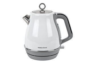 Vedenkeitin Evoke 1.5 L Morphy Richards, valkoinen hinta ja tiedot | Vedenkeittimet | hobbyhall.fi