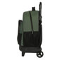 BlackFit8 Gradient koululaukku pyörillä Musta Military Green (33 x 45 x 22 cm) hinta ja tiedot | Koulureput ja -laukut | hobbyhall.fi