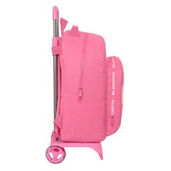 BlackFit8 Glow up vaaleanpunainen koululaukku pyörillä (32 x 42 x 15 cm) hinta ja tiedot | Koulureput ja -laukut | hobbyhall.fi