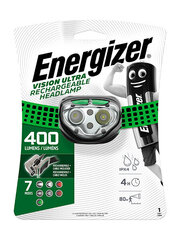 Ladattava otsalamppu Energizer 400lm Vision Ultra hinta ja tiedot | Taskulamput ja valonheittimet | hobbyhall.fi