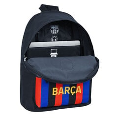 Kannettavan tietokoneen reppu Barcelona ruskea merensininen (31 x 41 x 16 cm) hinta ja tiedot | Koulureput ja -laukut | hobbyhall.fi