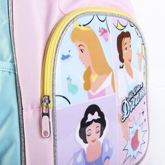 Koulureppu Prinsessat Disney Vaaleanpunainen (32 x 15 x 42 cm) hinta ja tiedot | Koulureput ja -laukut | hobbyhall.fi