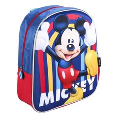 Koululaukku Mikki Hiiri laivastonsininen (25 x 31 x 10 cm) hinta ja tiedot | Mickey Mouse Lapset | hobbyhall.fi