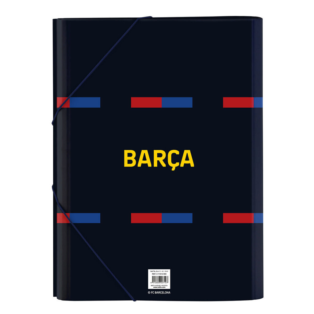 Kansio F.C. Barcelona Maroon Merensininen A4 (26 x 33,5 x 4 cm) hinta ja tiedot | Toimistotarvikkeet | hobbyhall.fi