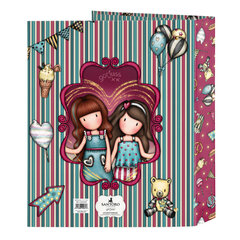 Rengaskansio Gorjuss Fireworks Maroon A4 (27 x 33 x 6 cm) hinta ja tiedot | Toimistotarvikkeet | hobbyhall.fi